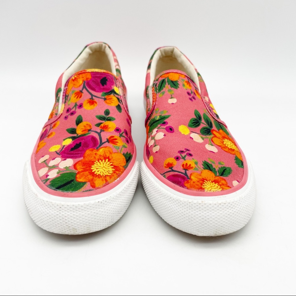 Keds X Rifle Paper Co Slip On Floral Sneaker 6.5 - Picture 3 of 9